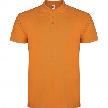 Logo trade advertising products image of: Star short sleeve men's polo