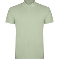 Star short sleeve men's polo, Mist Green