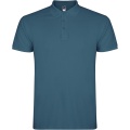 Star short sleeve men's polo, Storm blue