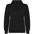 Urban women's hoodie, Solid black