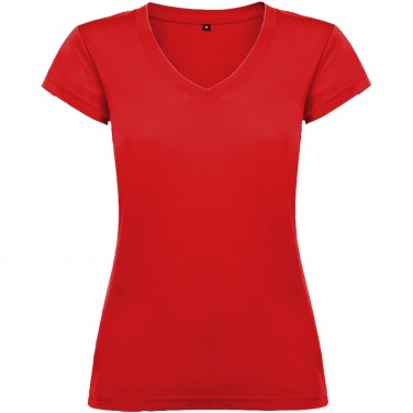 Logotrade promotional merchandise picture of: Victoria short sleeve women's v-neck t-shirt