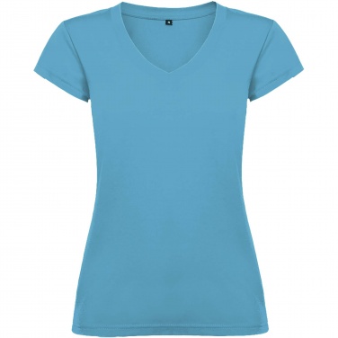 Logotrade promotional gift picture of: Victoria short sleeve women's v-neck t-shirt