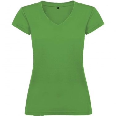 Logo trade corporate gifts picture of: Victoria short sleeve women's v-neck t-shirt