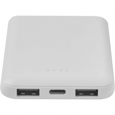 Logo trade promotional gifts picture of: Asama 5000 mAh Type-C recycled plastic power bank