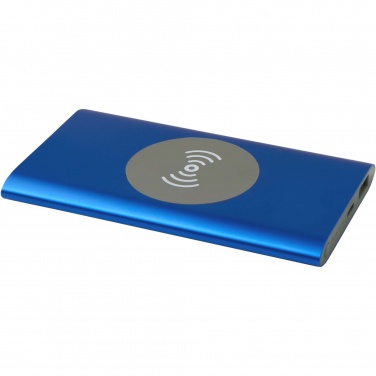 Logotrade promotional gift picture of: Juice 4000 mAh Type-C recycled aluminium wireless power bank 