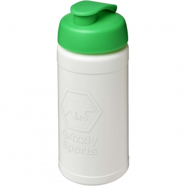 Logo trade promotional items image of: Baseline Rise 500 ml sport bottle with flip lid