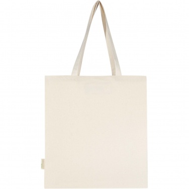 Logo trade promotional gifts image of: Orissa 180 g/m² organic full gusset tote bag 14L