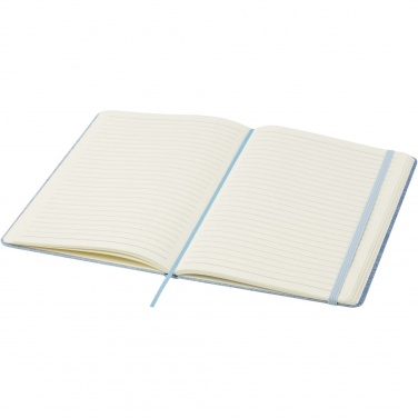 Logo trade corporate gifts image of: Ramona A5 cotton notebook