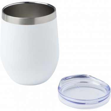 Logo trade promotional items image of: Corzo 350 ml RCS certified recycled stainless steel copper vacuum insulated cup