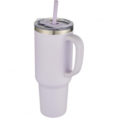 Logo trade business gift photo of: Sydney 1200 ml copper vacuum insulated tumbler with straw