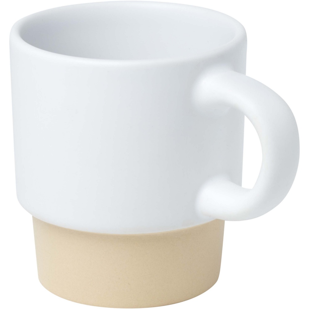 Logotrade promotional giveaways photo of: Olympia 130 ml stackable expresso cup with clay bottom