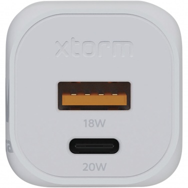 Logotrade promotional products photo of: Xtorm XEC020 GaN² Ultra 20W wall charger