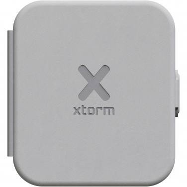 Logotrade promotional item image of: Xtorm XWF21 15W foldable 2-in-1 wireless travel charger