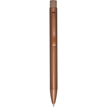 Logo trade promotional gift photo of: Beatriz recycled brass ballpoint pen