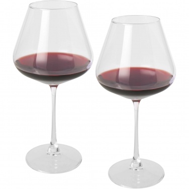 Logotrade promotional product image of: Rosso 2-piece wine glass set 