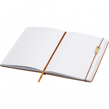 Logo trade promotional merchandise photo of: Legato A5 notebook and rollerball pen set 