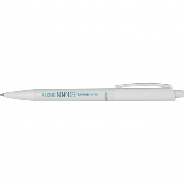 Logo trade promotional merchandise photo of: Martha recycled plastic ballpoint pen