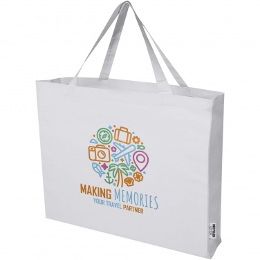 Logotrade promotional product image of: Odessa 220 g/m² GRS recycled cotton large tote bag