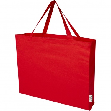 Logotrade promotional gift image of: Odessa 220 g/m² GRS recycled cotton large tote bag