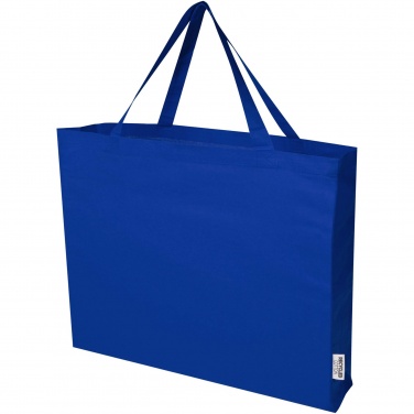 Logotrade promotional giveaways photo of: Odessa 220 g/m² GRS recycled cotton large tote bag