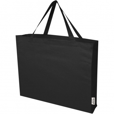 Logotrade promotional item image of: Odessa 220 g/m² GRS recycled cotton large tote bag