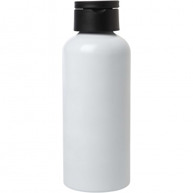 Logotrade promotional merchandise picture of: Trinity 600 ml RCS certified recycled aluminium water bottle with RPET lid