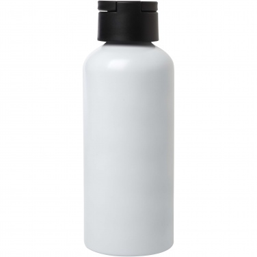 Logo trade corporate gifts picture of: Trinity 600 ml RCS certified recycled aluminium water bottle with RPET lid