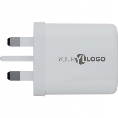 Logotrade promotional items photo of: Xtorm XEC067G GaN² Ultra 67W wall charger - UK plug