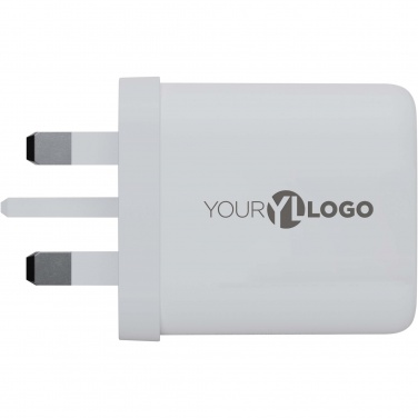 Logo trade promotional items image of: Xtorm XEC067G GaN² Ultra 67W wall charger - UK plug