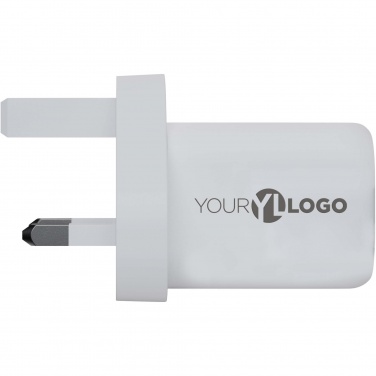 Logotrade corporate gifts photo of: Xtorm XEC035 GaN² Ultra 35W wall charger - UK plug