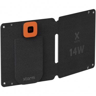 Logo trade advertising products picture of: Xtorm XR2S14 SolarBooster 14W foldable solar panel