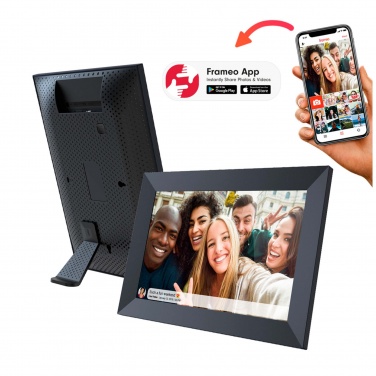 Logo trade promotional giveaways picture of: Prixton Prado 10" Frameo wifi digital photo frame