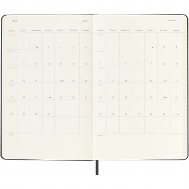 Logotrade corporate gift picture of: Moleskine hard cover 12 month L weekly planner vertical