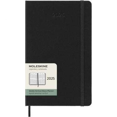 Logotrade promotional gift picture of: Moleskine hard cover 12 month L weekly planner vertical