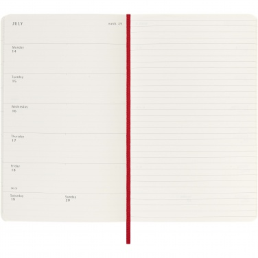 Logo trade promotional product photo of: Moleskine soft cover 12 month weekly L planner