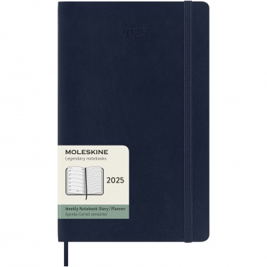 Logotrade advertising products photo of: Moleskine soft cover 12 month weekly L planner