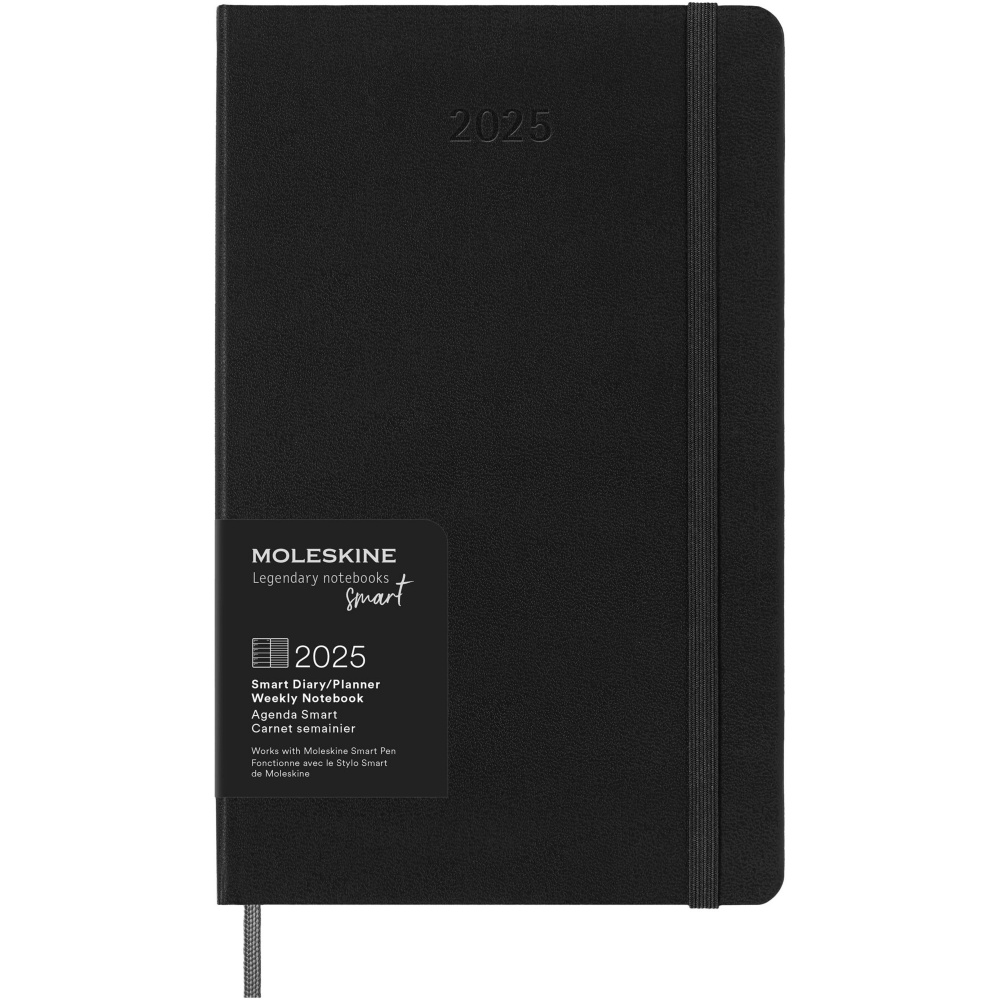 Logo trade promotional item photo of: Moleskine 12 month L weekly Smart Planner