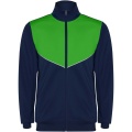 Evans kids tracksuit, Navy Blue / Fern green