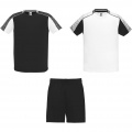 Juve kids sports set, White / Solid black