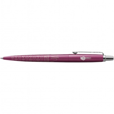 Logo trade promotional items image of: Parker Jotter SE Global Icons colour trim ballpoint pen