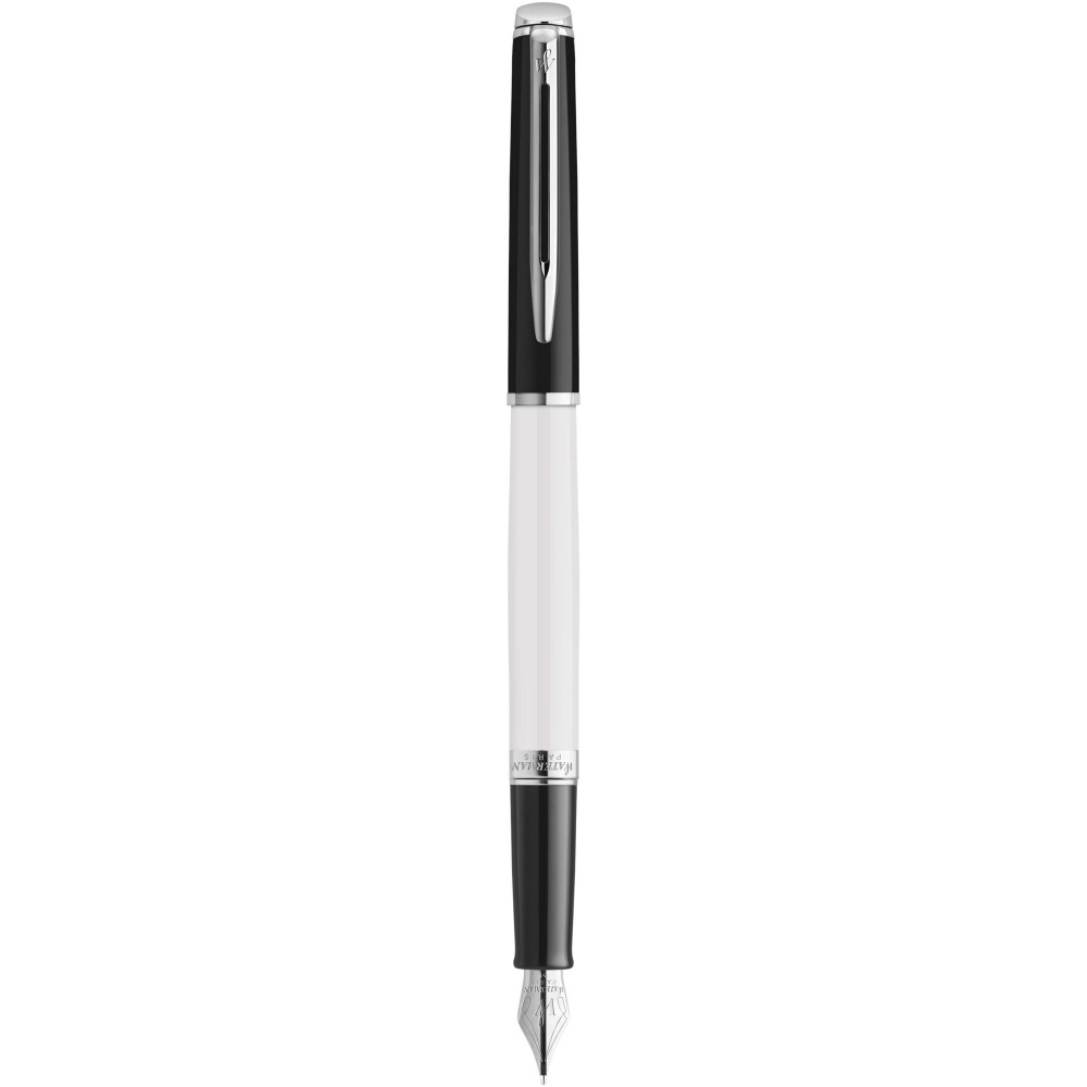 Logo trade promotional product photo of: Hemisphere colour blocking fountain pen with palladium trim