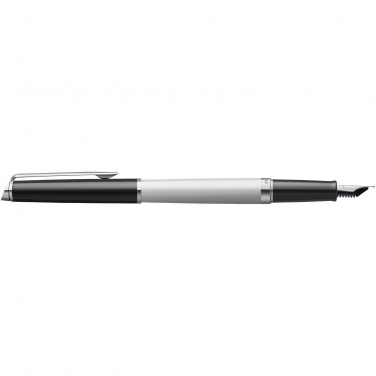 Logo trade business gift photo of: Hemisphere colour blocking fountain pen with palladium trim