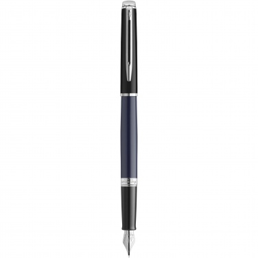 Logotrade promotional merchandise picture of: Hemisphere colour blocking fountain pen with palladium trim