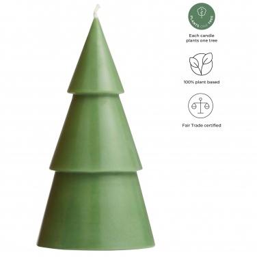 Logo trade promotional item photo of: Originalhome Xmas tree candle - L