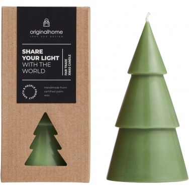 Logotrade promotional items photo of: Originalhome Xmas tree candle - L