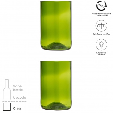 Logo trade promotional items picture of: Originalhome 280 ml drinking glass set