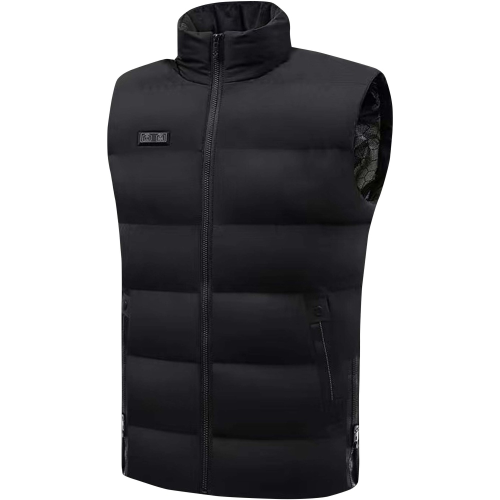 Logo trade promotional giveaways image of: SCX.design G01 heated bodywarmer with power bank