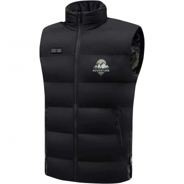 Logo trade promotional merchandise image of: SCX.design G01 heated bodywarmer with power bank