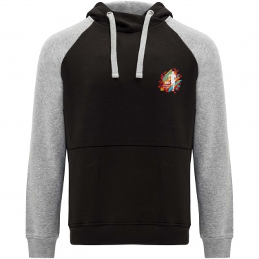 Logo trade promotional giveaways picture of: Badet unisex two-tone hoodie