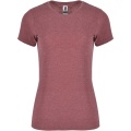 Fox short sleeve women's t-shirt, Heather Garnet